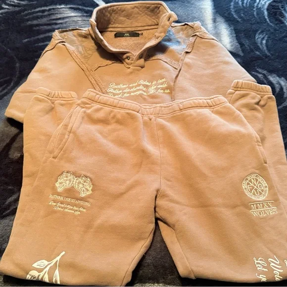 Darc Sport Tan Sweatshirt & Jogger Set - Picture 6 of 9